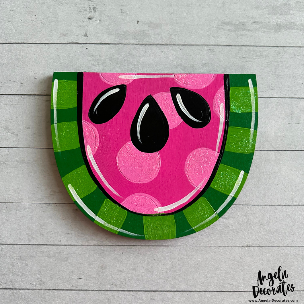 MINI Pink Watermelon Attachment (For Tabletop Frames and Porch Leaners)