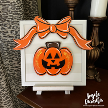 Load image into Gallery viewer, Bow Banner - Orange
