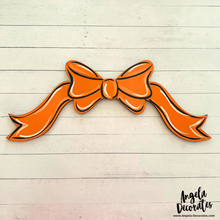 Load image into Gallery viewer, Bow Banner - Orange

