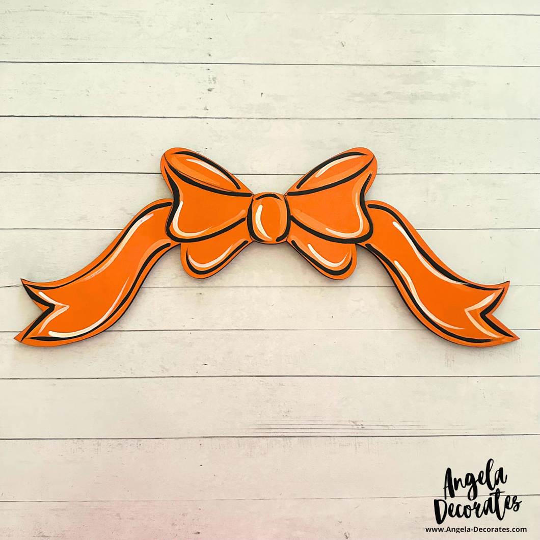 Bow Banner - Orange