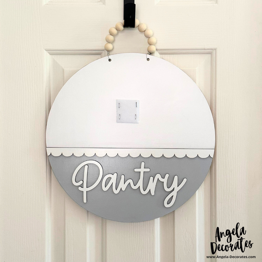 SMALL Pantry Door Hanger