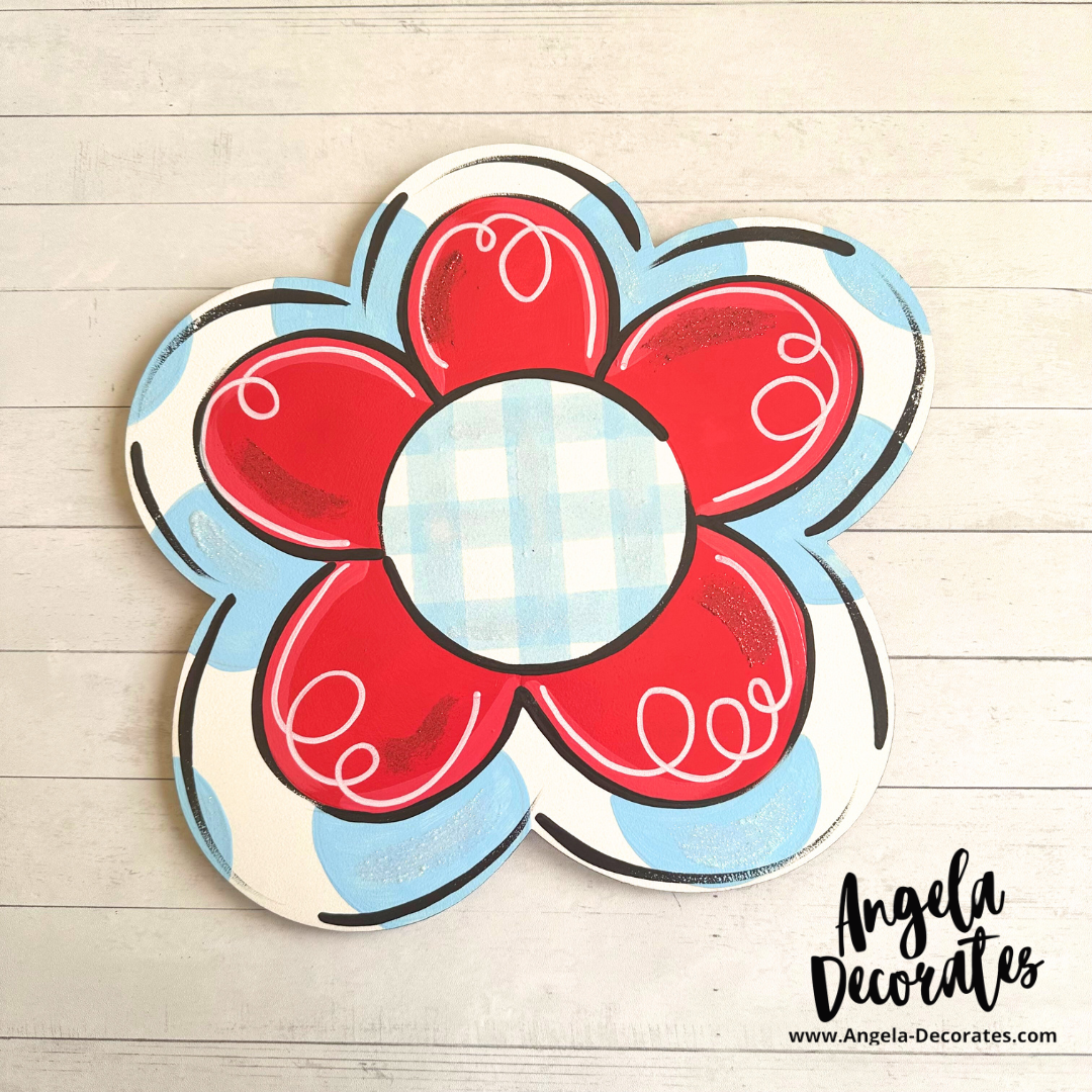 Patriotic Daisy Attachment