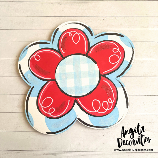Patriotic Daisy Attachment