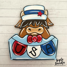 Load image into Gallery viewer, Patriotic Highland with Hat Attachment
