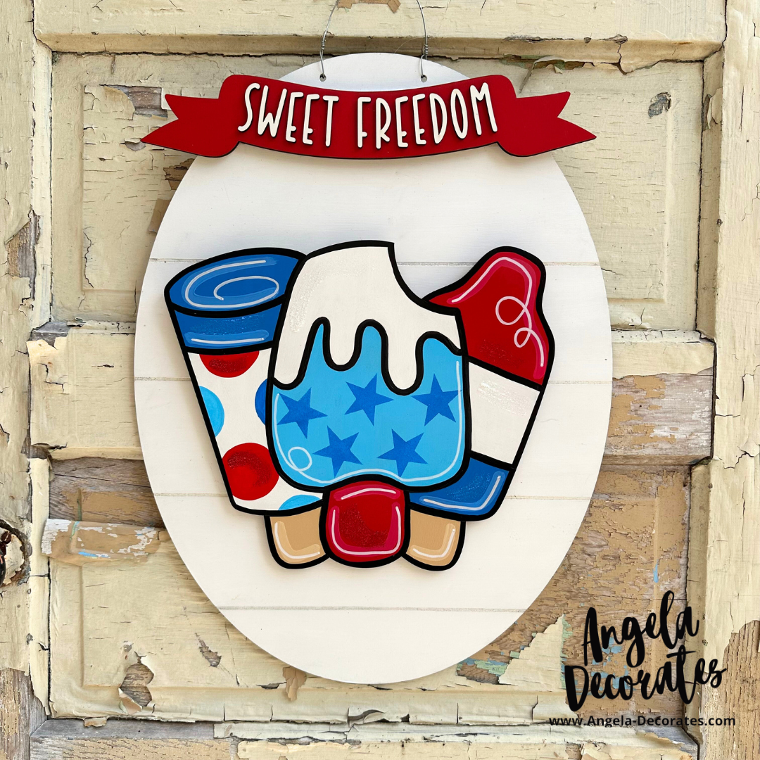 Patriotic Ice Cream Trio Attachment
