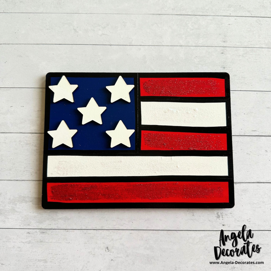 MINI American Flag Attachment