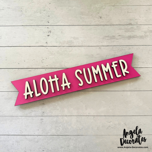 MINI Aloha Summer Banner