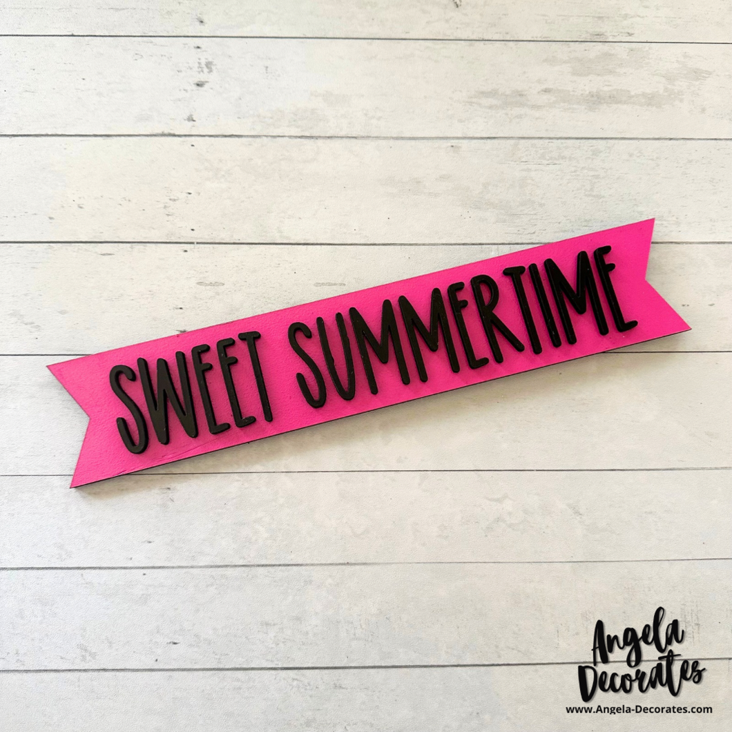 MINI Sweet Summertime Banner