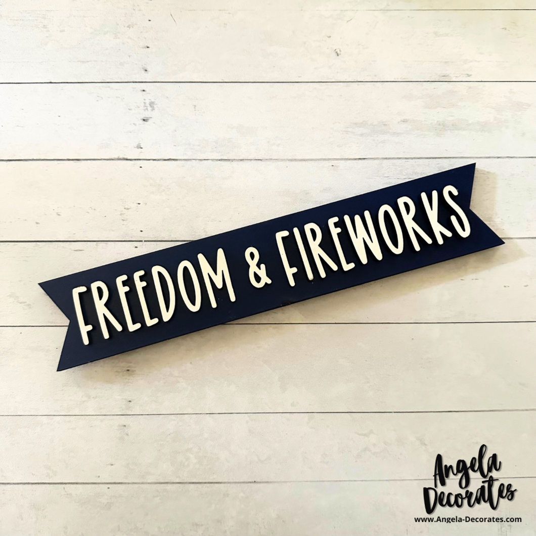 MINI Freedom & Fireworks Banner