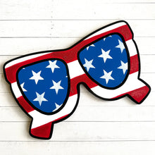 Load image into Gallery viewer, Stars and Stripes Sunglasses Attachment
