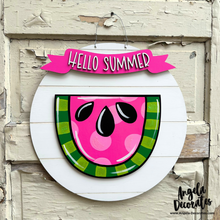 Load image into Gallery viewer, Hello Summer Banner Pink
