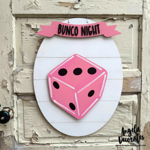 Load image into Gallery viewer, Bunco Night Banner Pink
