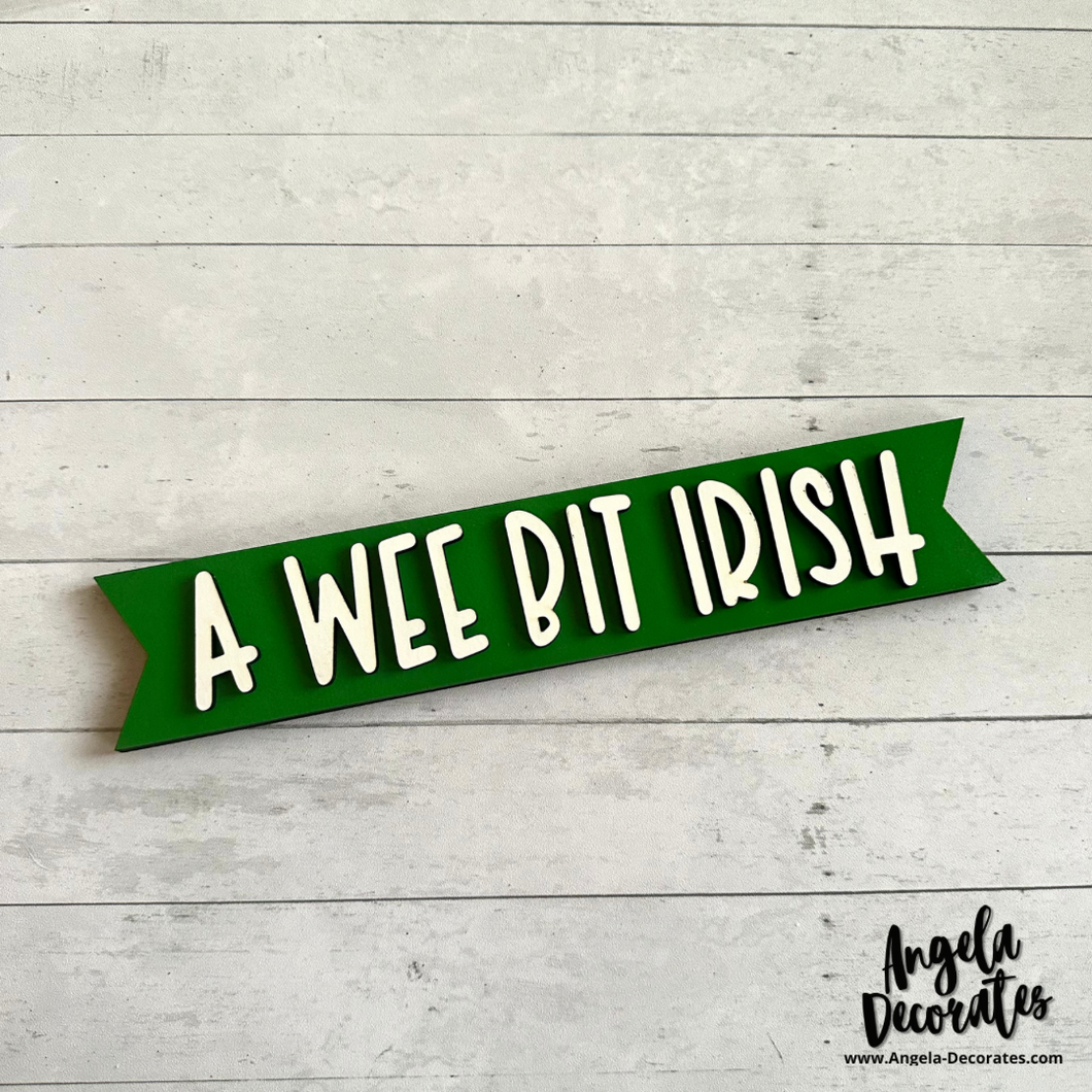 MINI A Wee Bit Irish Banner