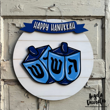 Load image into Gallery viewer, Happy Hanukkah Banner
