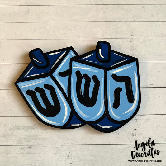 MINI Dreidel Attachment (For Tabletop Frames and Porch Leaners)