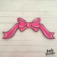 Load image into Gallery viewer, Bow Banner - Hot Pink
