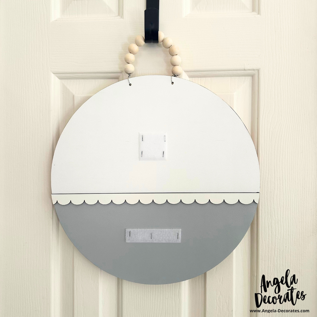 SMALL Blank Door Hanger Base