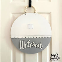 Load image into Gallery viewer, SMALL Welcome Door Hanger Base
