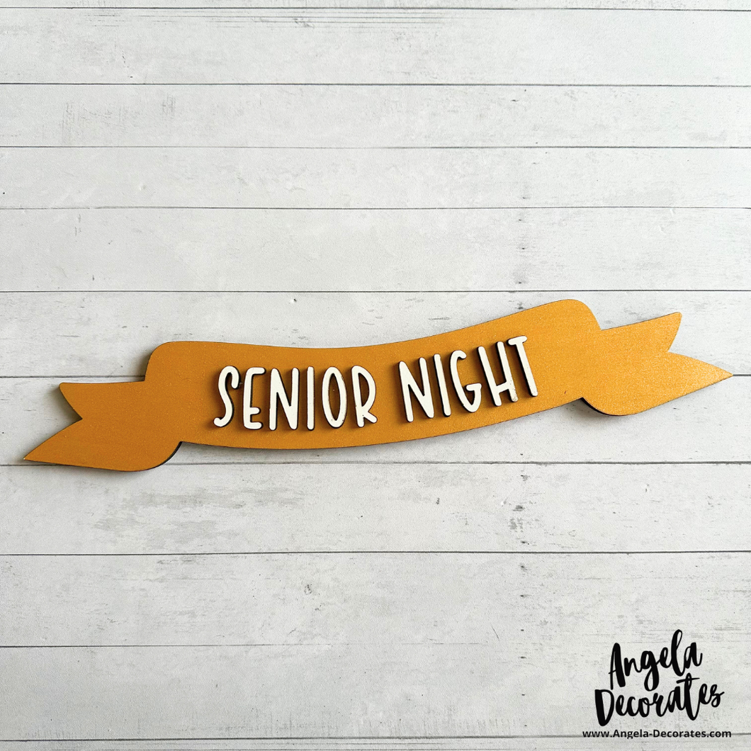 Senior Night Banner