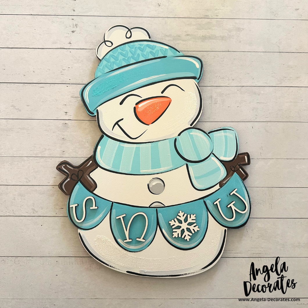 Snow Banner Snowman Attachment