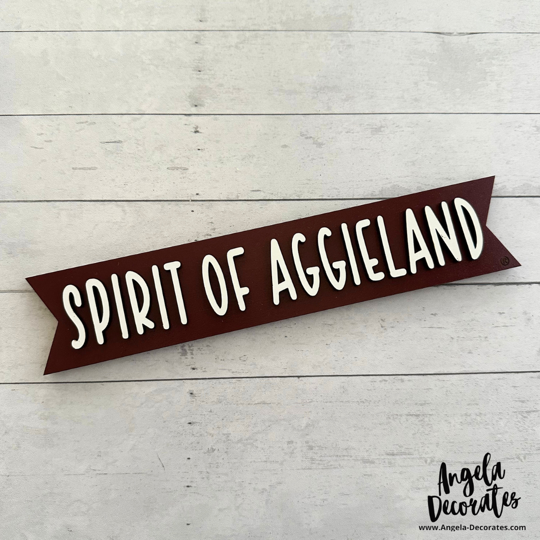 Spirit of Aggieland MINI Banner