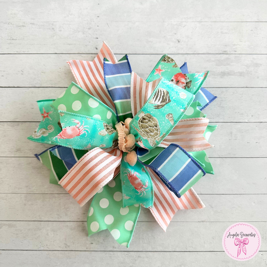Starfish Topper Trio Bow