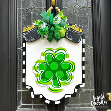 Load image into Gallery viewer, Shamrock with Striped Background Attachment
