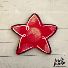 Load image into Gallery viewer, TINY Red Polka Dot Star Attachment
