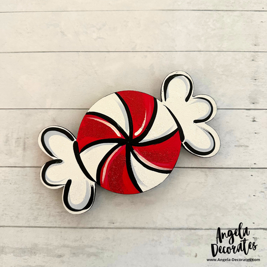 Tiny Red/White Peppermint Attachment