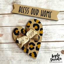 Load image into Gallery viewer, MINI Bless Our Home Banner (Vinyl Letters)
