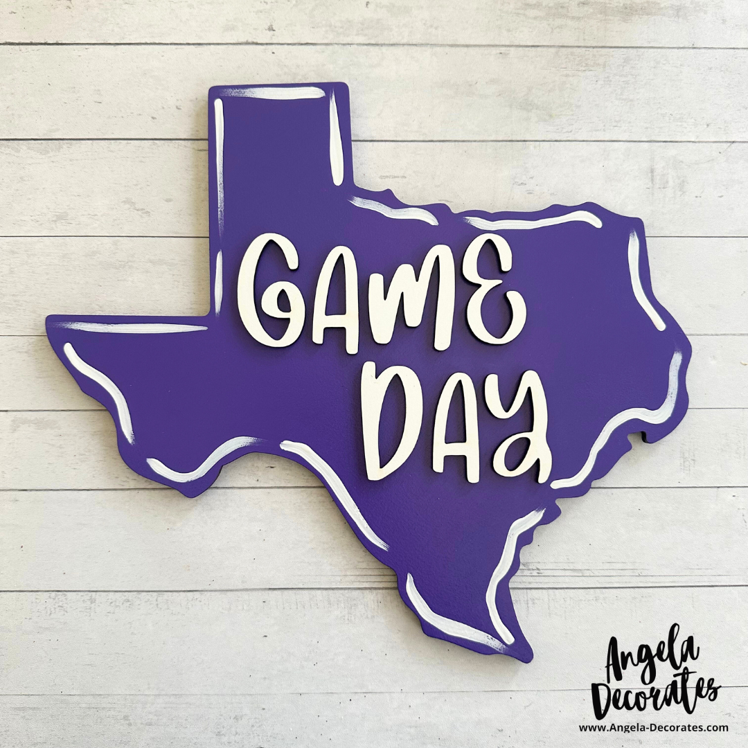 Game Day Texas Large Attachment (Multiple Colors)