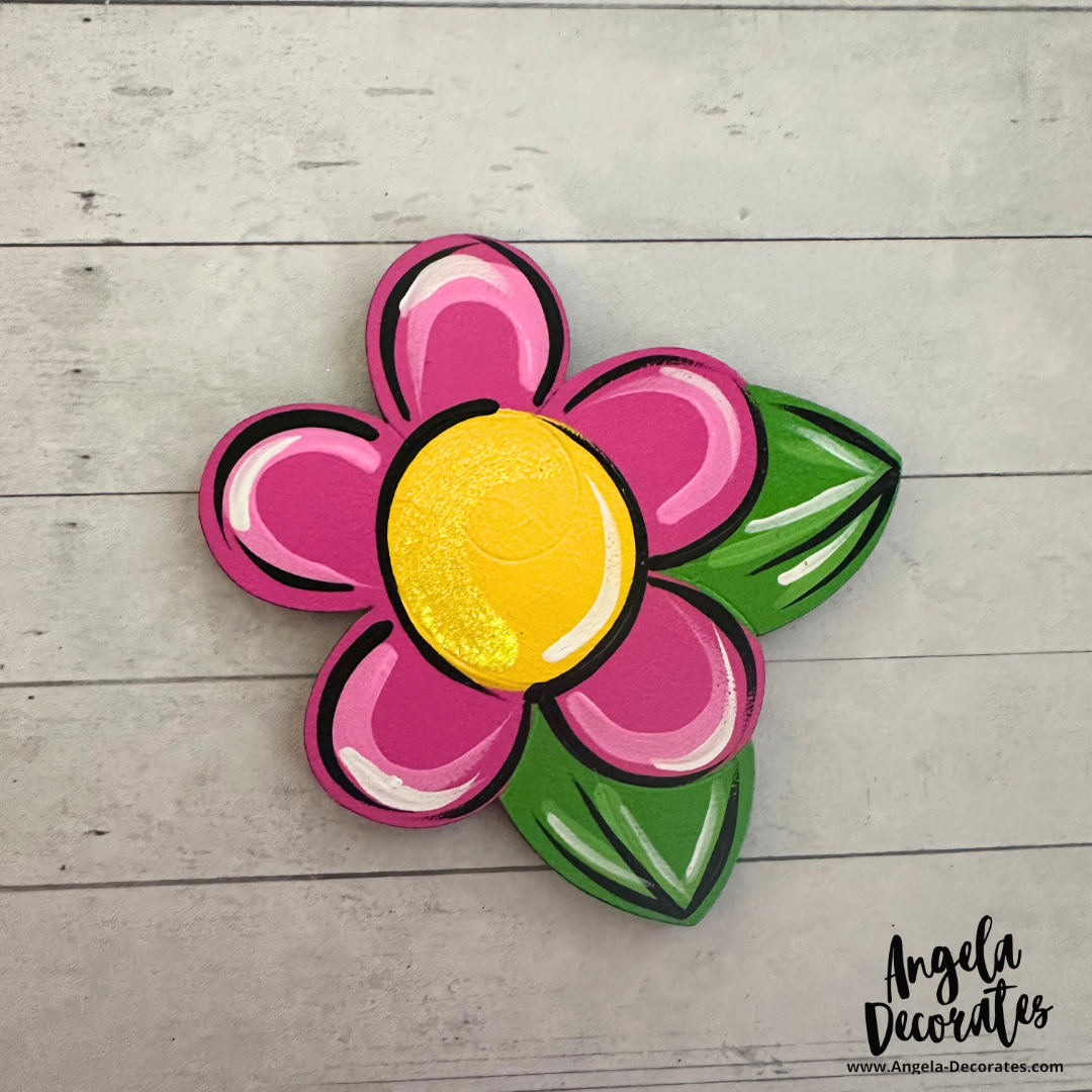 TINY Pink Flower Attachment