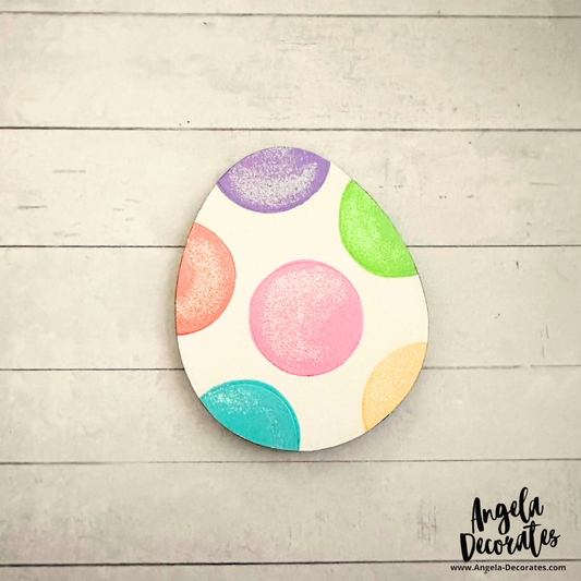 TINY Polka Dot Easter Egg Attachment
