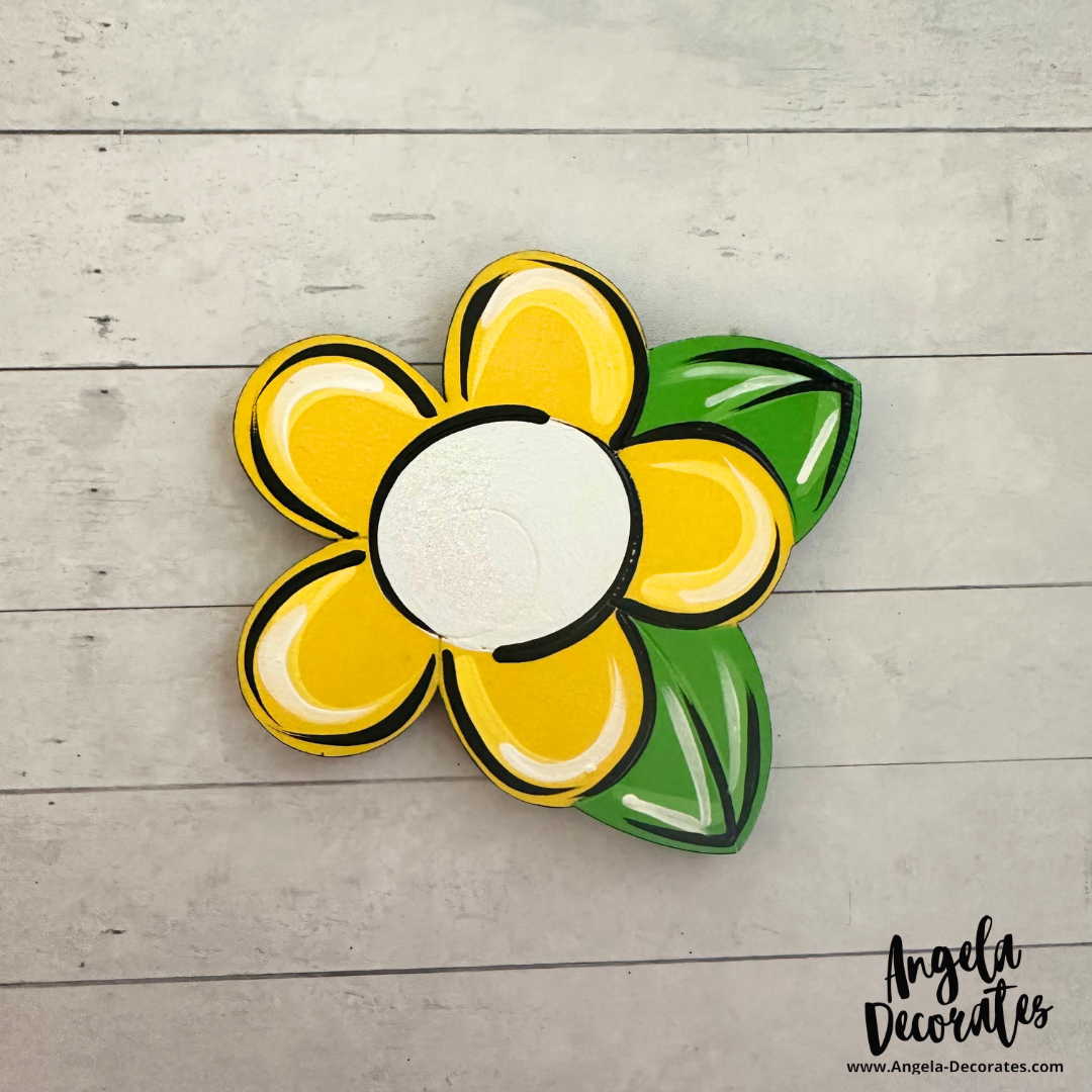 TINY Yellow Flower Attachment