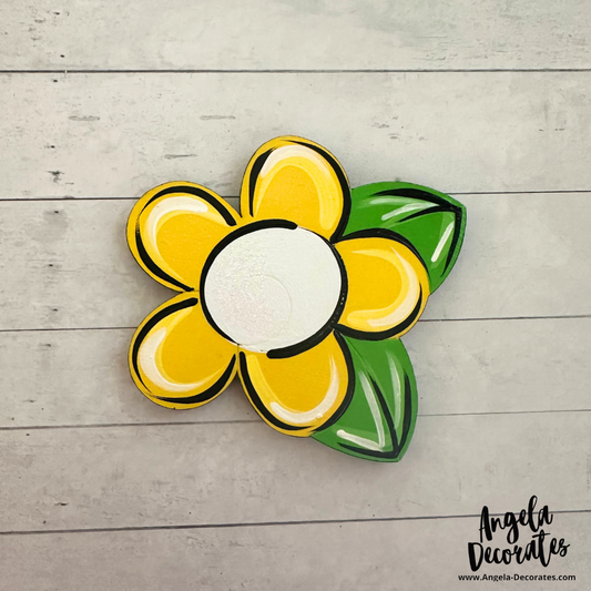 TINY Yellow Flower Attachment