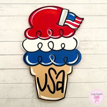 Load image into Gallery viewer, Large USA Ice Cream Attachment
