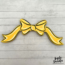 Load image into Gallery viewer, Bow Banner - Bright Yellow
