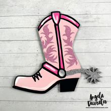 Load image into Gallery viewer, Pink Cowgirl Boot Attachment
