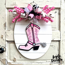 Load image into Gallery viewer, Pink Cowgirl Boot Attachment
