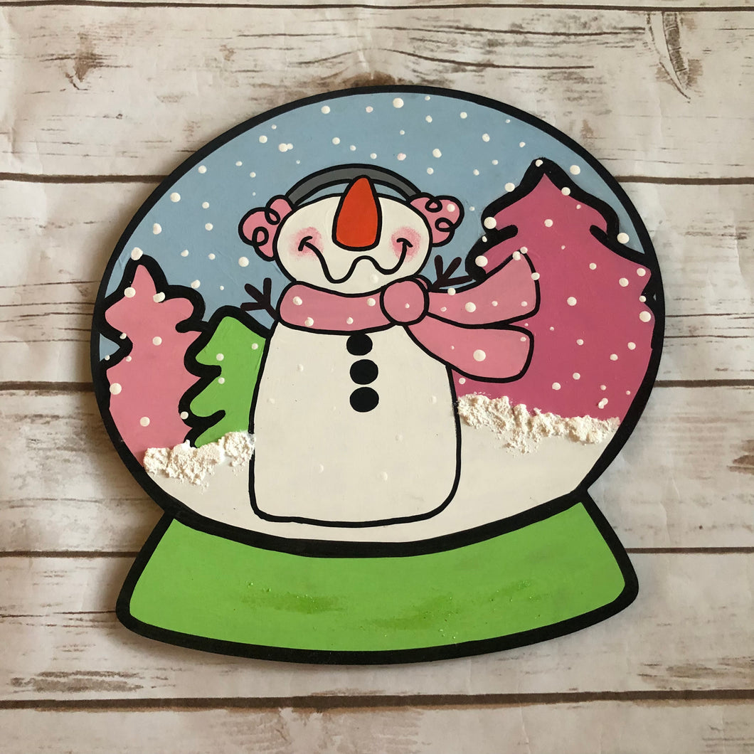 Snowman Snow Globe Attachment